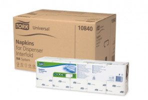 10840 Tork Universal диспенсерные салфетки IF N4